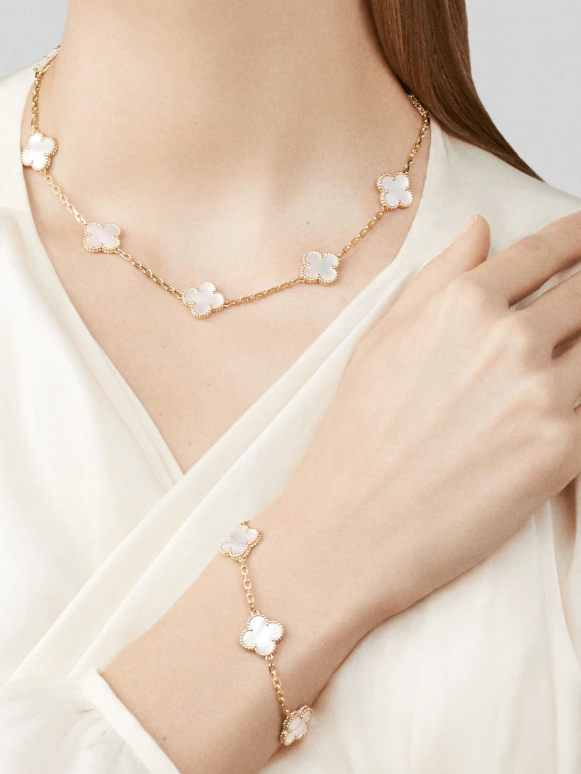 Alhambra Bracelet - Mother of Pearl Xclusive Diamonds 