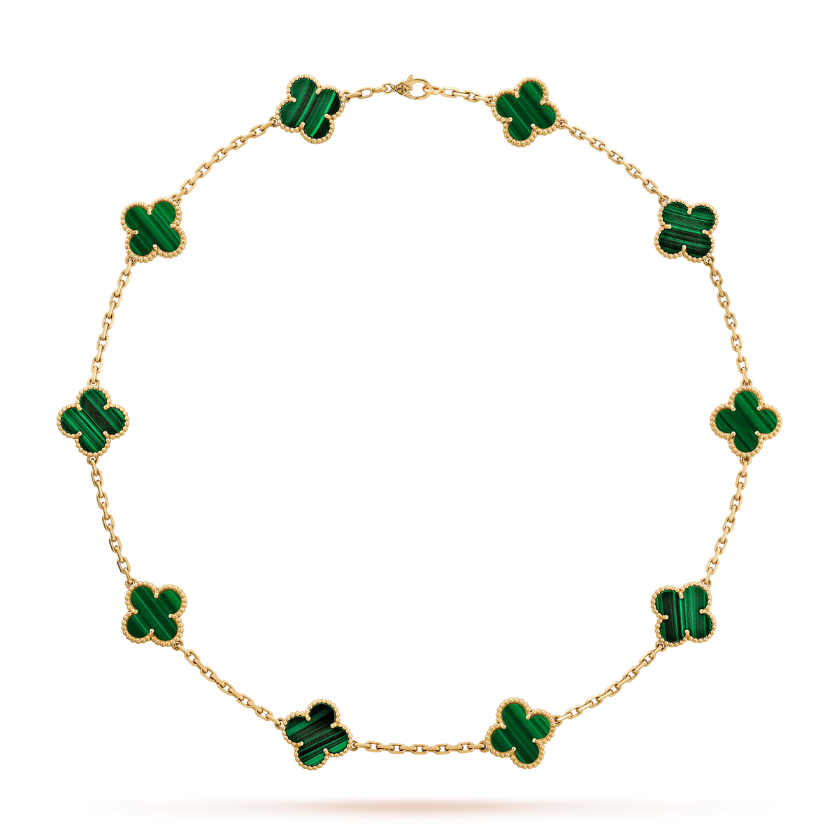 Alhambra Necklace - Malachite Xclusive Diamonds 