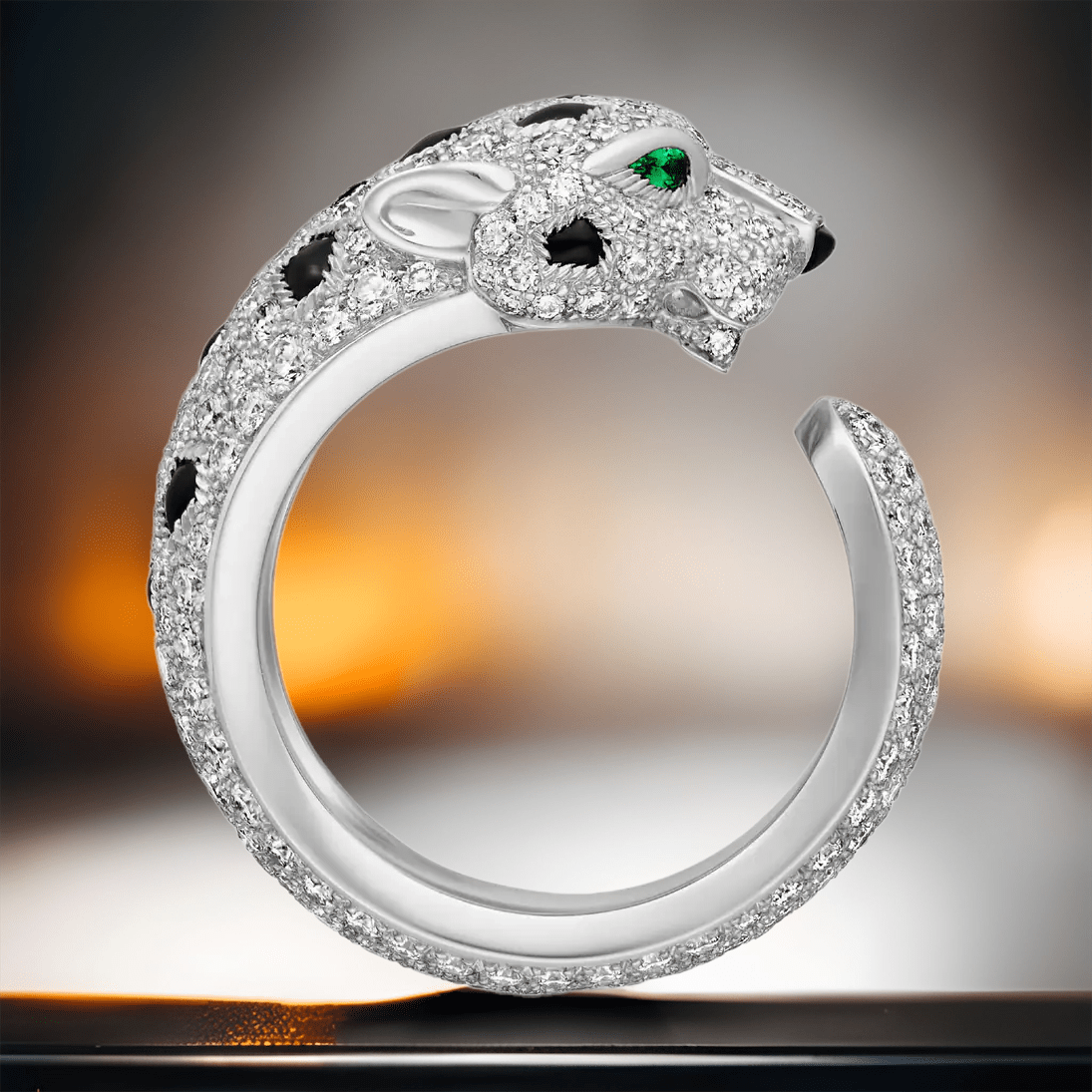 Panthère Diamond Ring Jewelry Xclusive Diamonds 