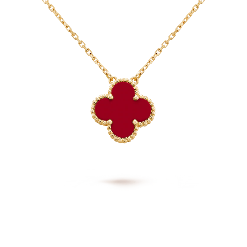 Alhambra Pendant - Carnelian Xclusive Diamonds 