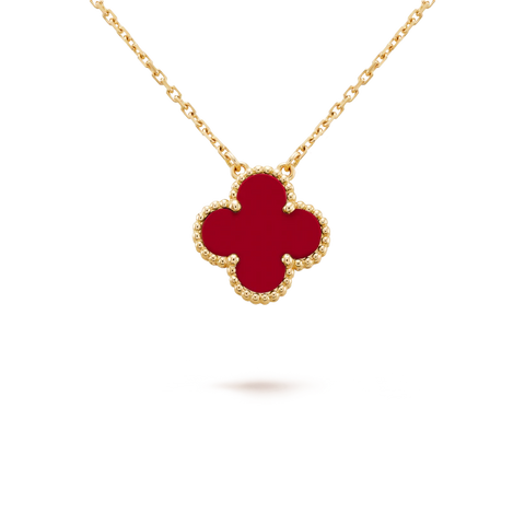 Alhambra Pendant - Carnelian Xclusive Diamonds 