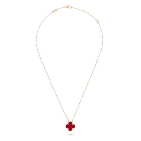 Alhambra Pendant - Carnelian Xclusive Diamonds 