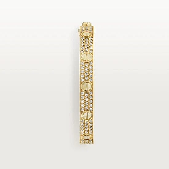 LΘve Bangle Diamond Paved Xclusive Diamonds 