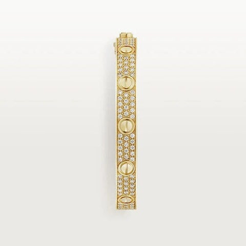 LΘve Bangle Diamond Paved Xclusive Diamonds 