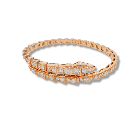 3.50ct Serpenti Diamond Bangle Xclusive Diamonds 