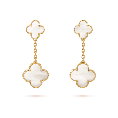 Alhambra Drop Earrings - Mother of Pearl (Regular) Xclusive Diamonds 