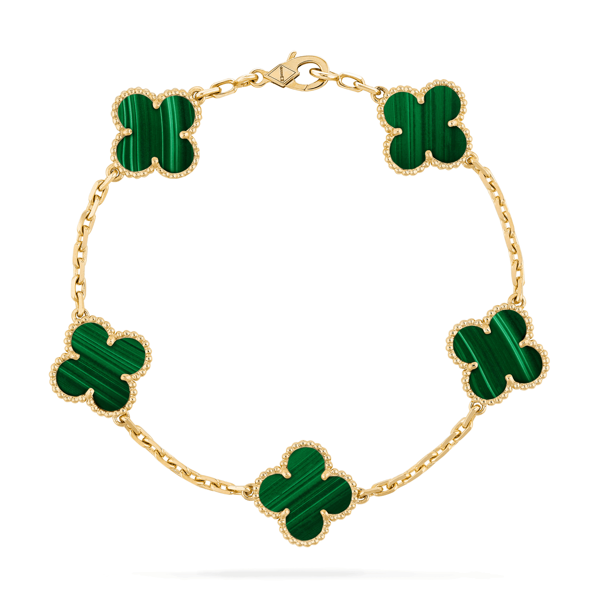 Alhambra Bracelet - Malachite Xclusive Diamonds 