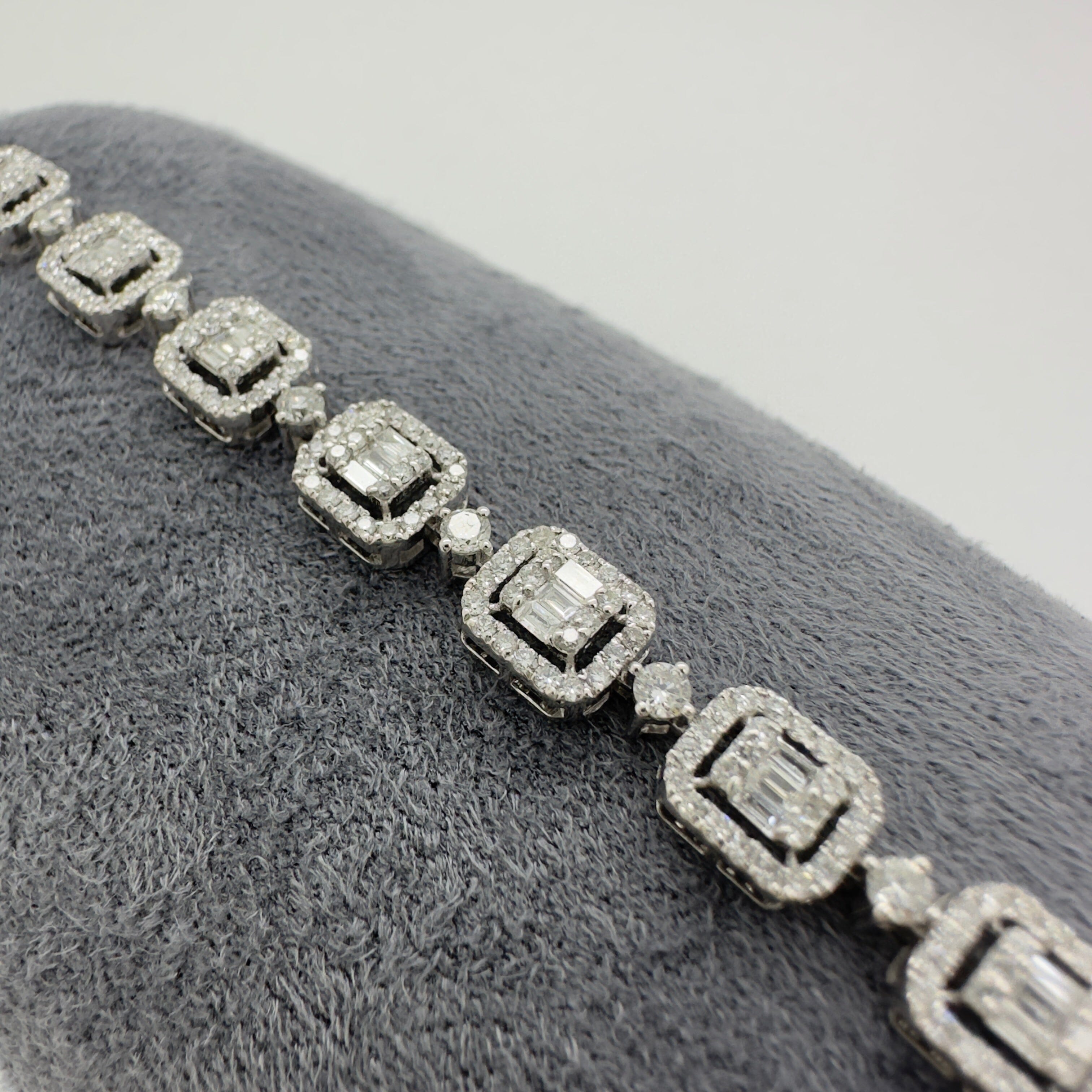 3.80ct Diamond Link Bracelet Xclusive Diamonds 