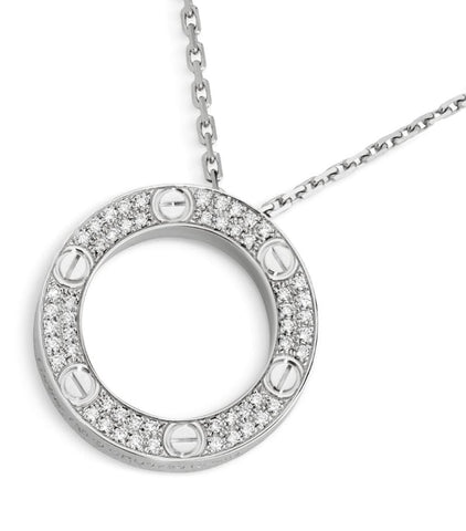 Diamond LΘve Pendant Xclusive Diamonds 