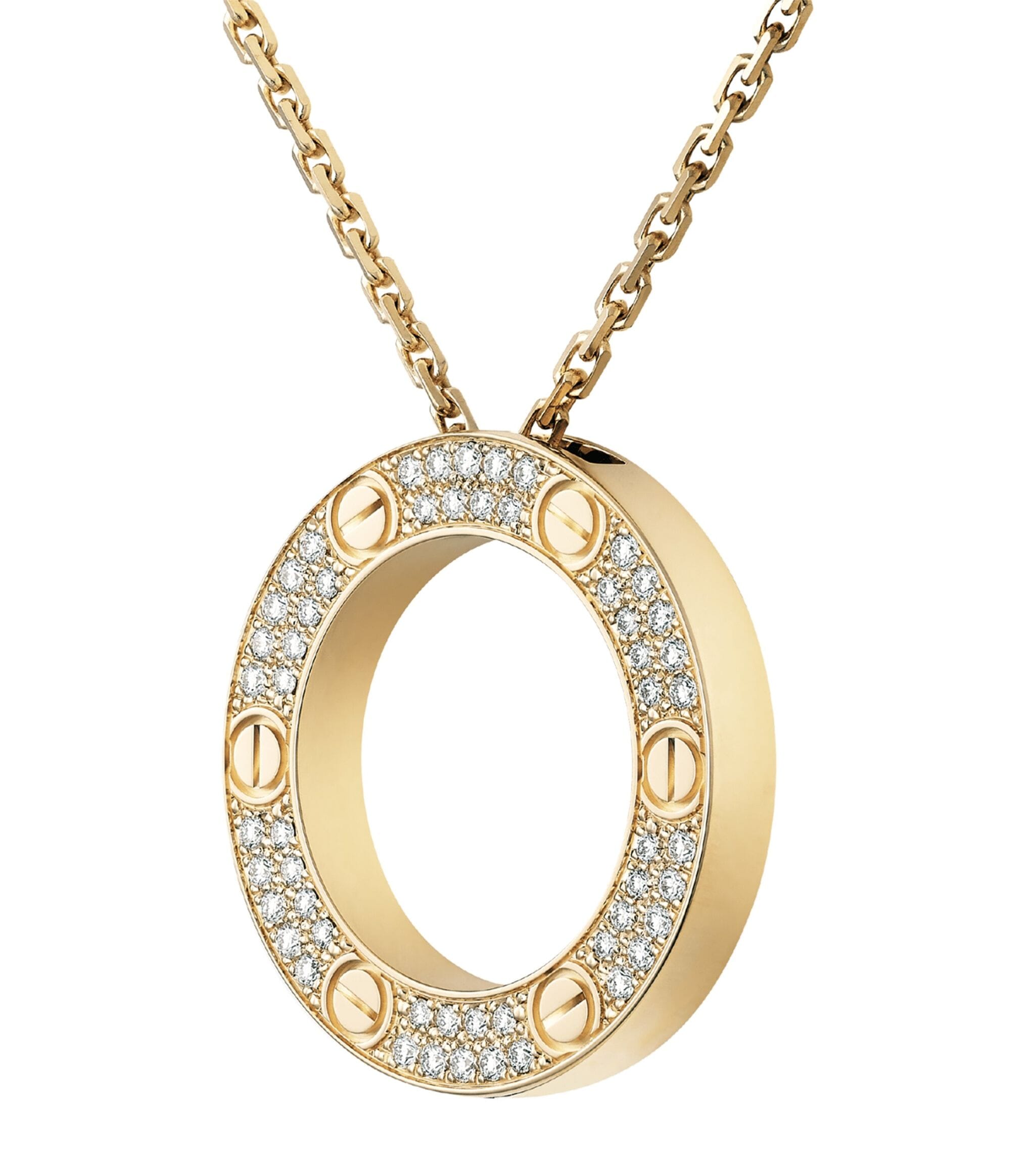 Diamond LΘve Pendant Xclusive Diamonds 