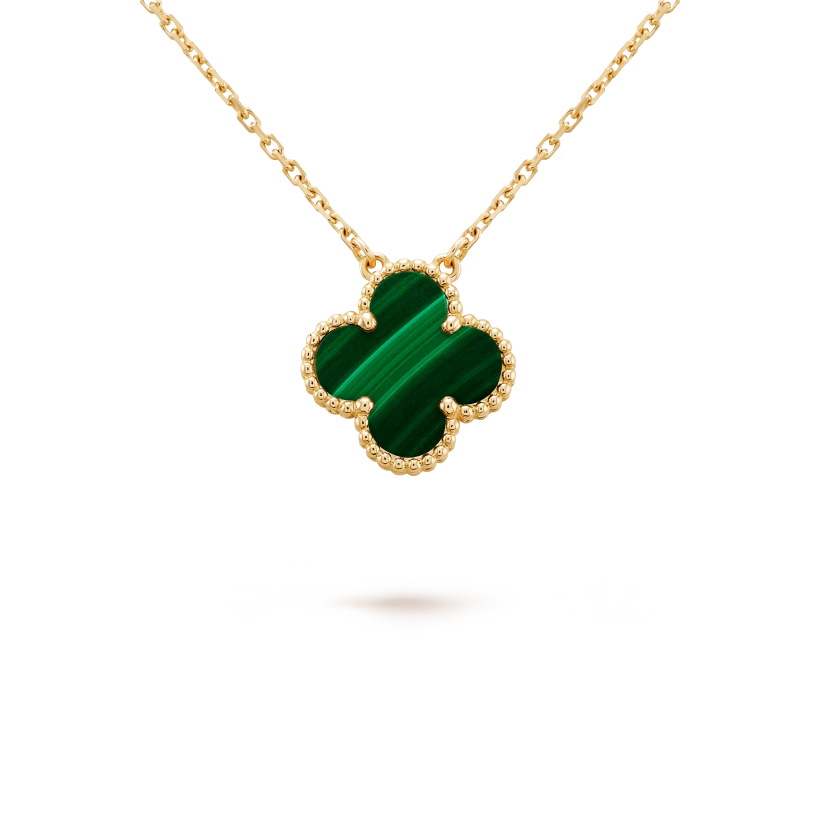 Alhambra Pendant - Malachite Xclusive Diamonds 