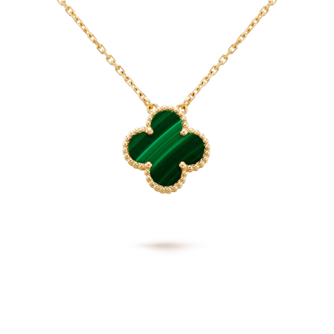 Alhambra Pendant - Malachite Xclusive Diamonds 