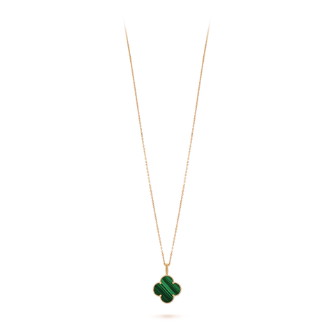 Alhambra Pendant - Malachite Xclusive Diamonds 