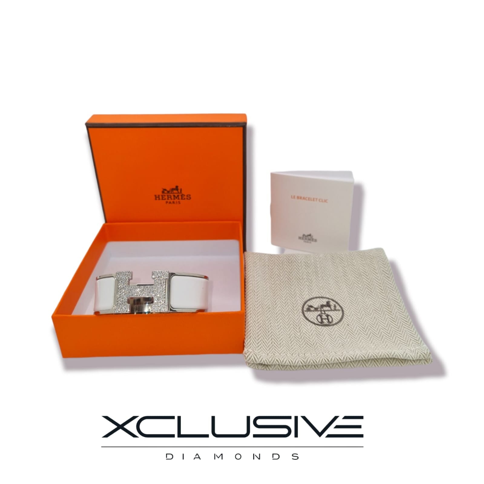 Hermes Clic Clac H Bracelet w/ Box